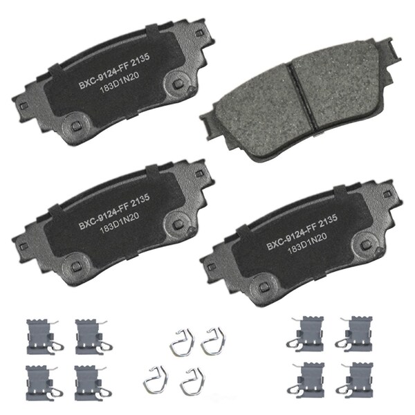 Stop By Bendix Stop Sbc2135 Stop Ceramic Brake Pad SBC2135 - main